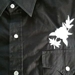 western style mens shirt